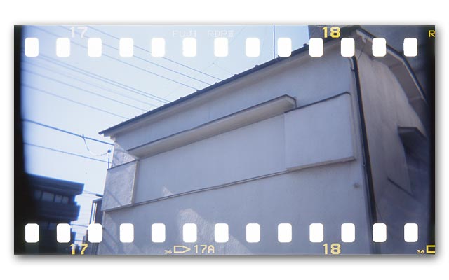 長〜い無用窓